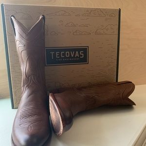 Tecovas The Cartwright Cowboy Boots, Size 9.5D